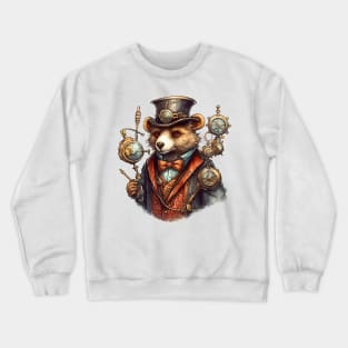 Steampunk Bear Crewneck Sweatshirt